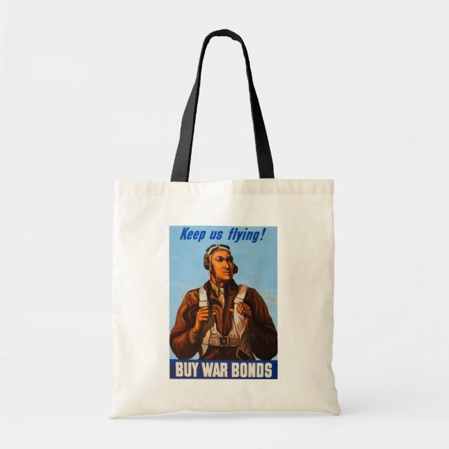 Tote Bag Pilotes de chasse afro-américains de la Seconde Gu (Devant)