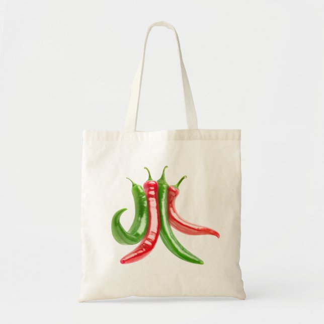 Tote Bag Piments de piment mélangés (Devant)