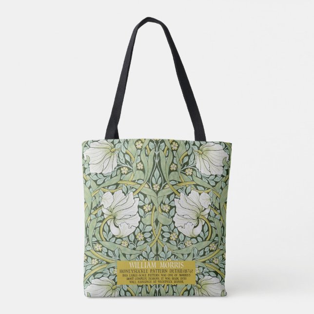 Tote Bag Pimpernel Design par William Morris (Dos)