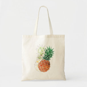 Tote Bag Pineapple, watercolor.