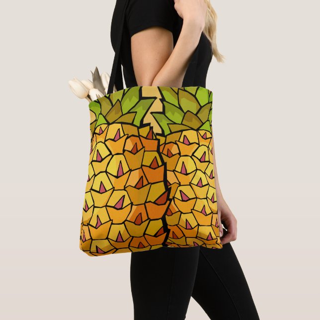Tote Bag Pineappy Duo (De près)