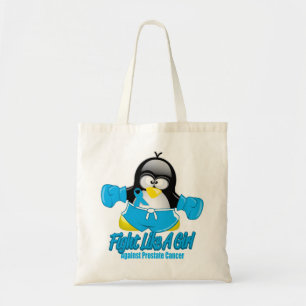 Tote Bag Pingouin de combat de cancer de la prostate
