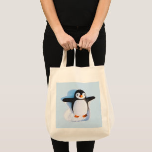 Tote Bag Pingouin mignon