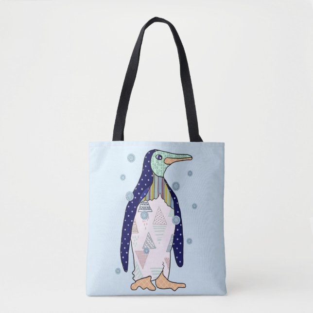 Tote Bag Pingouin modèle (Devant)