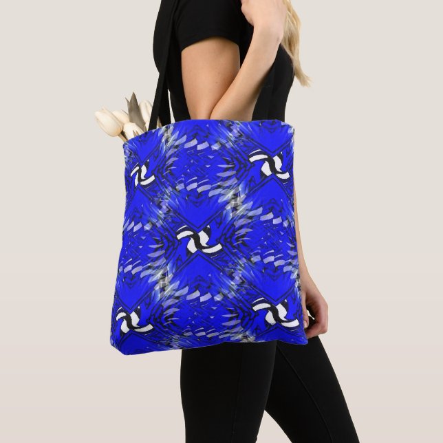 Tote Bag Pingouins de natation...... (De près)