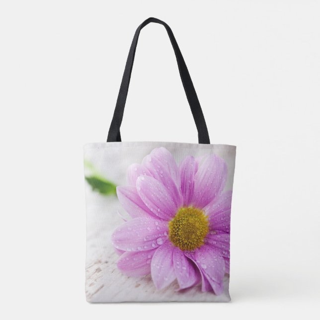 Tote Bag Pink Daisy Fourre-tout (Dos)
