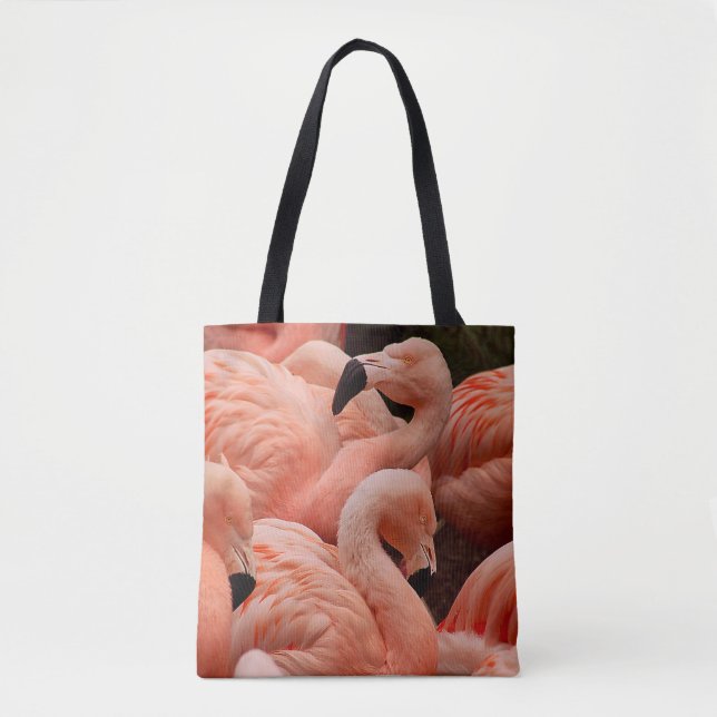 Tote Bag Pink flamingos (Devant)