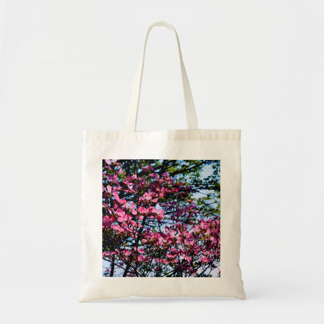 Tote Bag Pink flowering Dogwood tree (Devant)