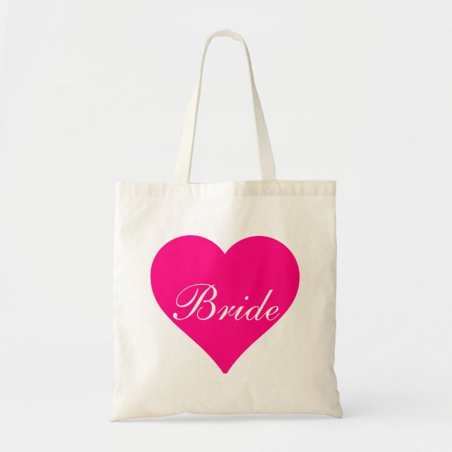Tote Bag Pink Heart (Devant)