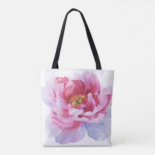 Tote Bag Pink Peony Fourre-tout