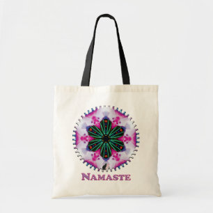 Tote Bag Pinkie Namaste Kaleidoscope