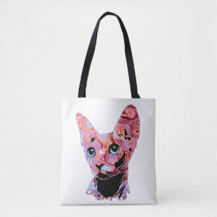 Tote Bag Pinky Sphynx Cat 683