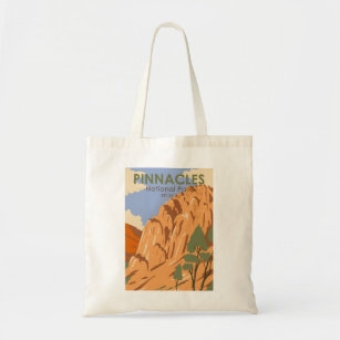 Tote Bag Pinnacles National Park Californie Vintage