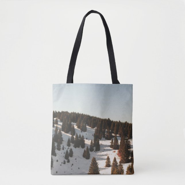 TOTE BAG PINS VERTS (Devant)