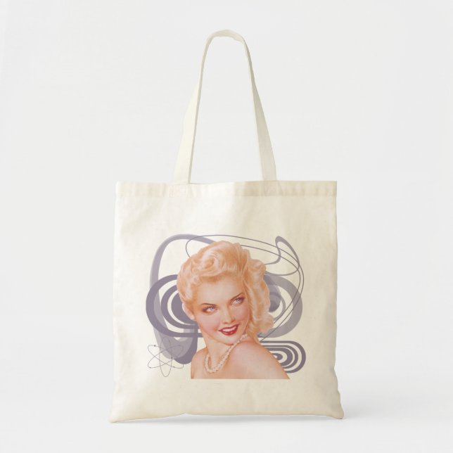 Tote Bag Pinup des années 1940 (Devant)
