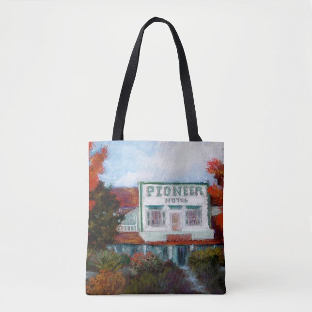 Tote Bag Pioneer Saloon Woodside Fourre-tout (Devant)