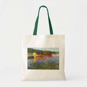 Tote Bag Pionniers vintages, grands explorateurs par Reming