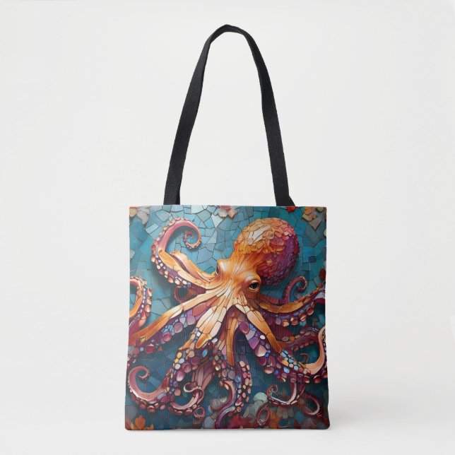 Tote Bag Pipe mosaïque (Devant)