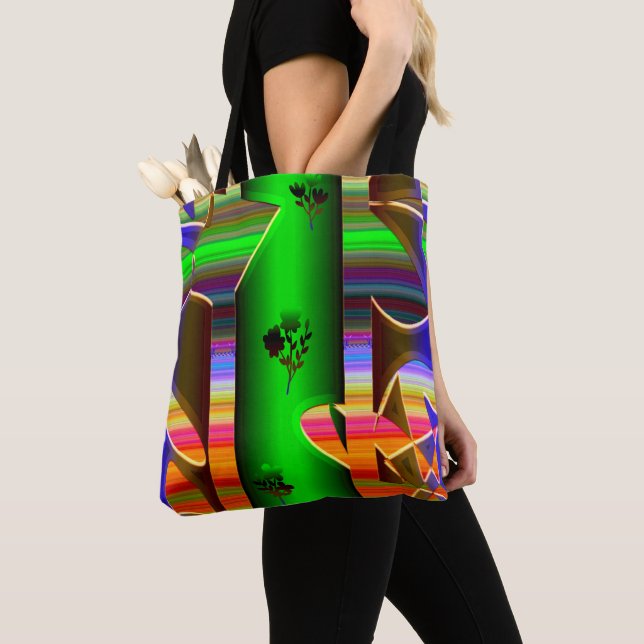 Tote Bag Pipe Network 2 (De près)