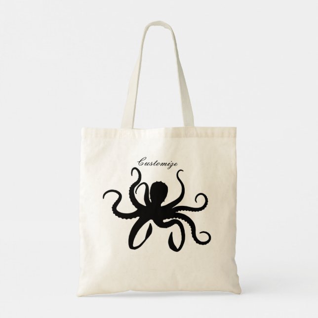 Tote Bag Pipe Silhouette Thunder_Cove (Dos)