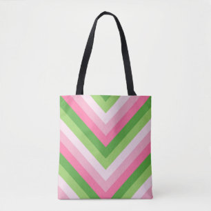 Tote Bag Pique-nique de printemps Chevron