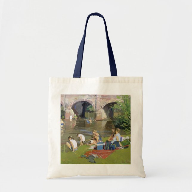 Tote Bag Pique-nique par la rivière Withypool (Devant)