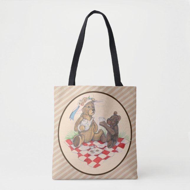 Tote Bag Pique-nique Teddy Bear (Devant)