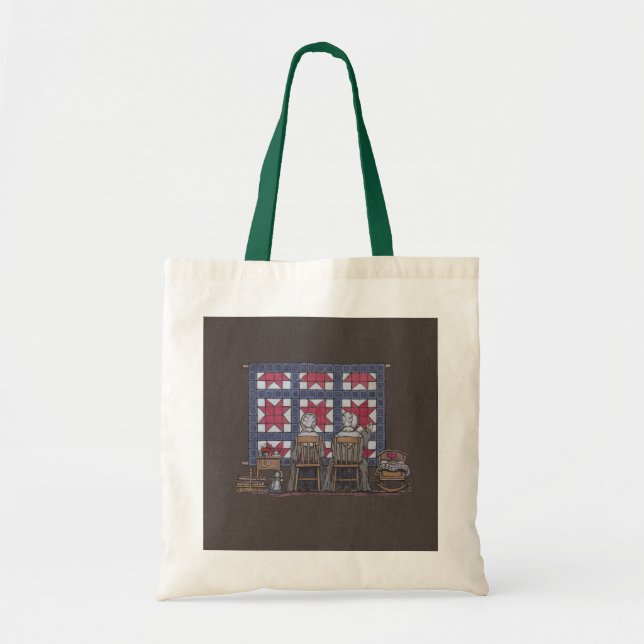 Tote Bag Piquer amish de femmes (Devant)