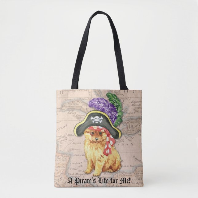 Tote Bag Pirate de Poméranie (Devant)