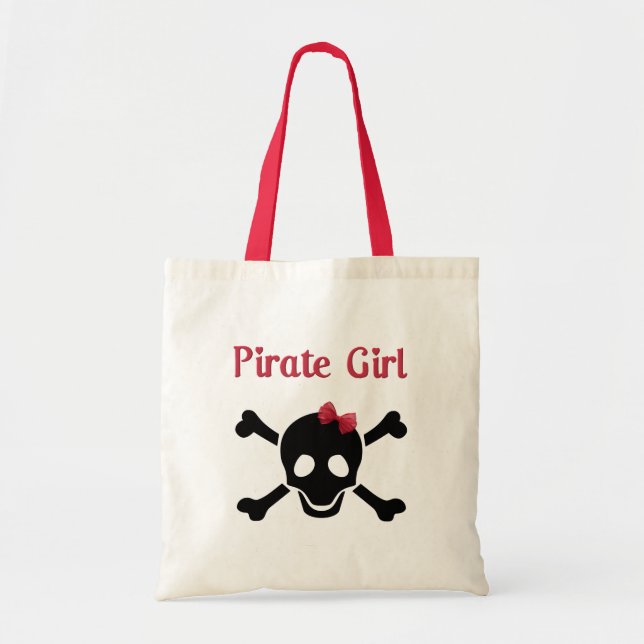 Tote Bag Pirate Girl (Devant)