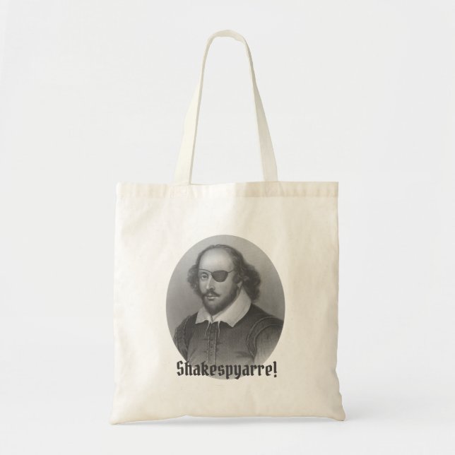 Tote Bag Pirate Shakespeare - (Devant)