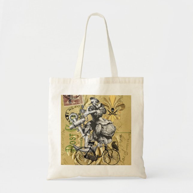 Tote Bag Pirate vintage de steampunk (Devant)