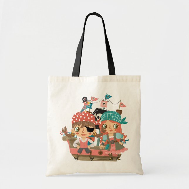 Tote Bag Pirates Girly (Devant)