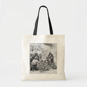 Tote Bag Pirates Vintage Comptant leurs Trésors et Butin