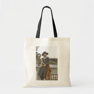 Tote Bag Pirates Vintage, Kidd sur le pont de l'Adventure G