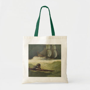 Tote Bag Pirates Vintage, Naufrage du Covenant par NC Wyeth