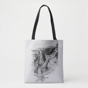 Tote Bag Pirates Vintage, Sir Henry Morgan dans l'Océan