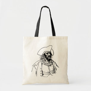 Tote Bag Pirates Vintage, un croquis de boucanier par Howar