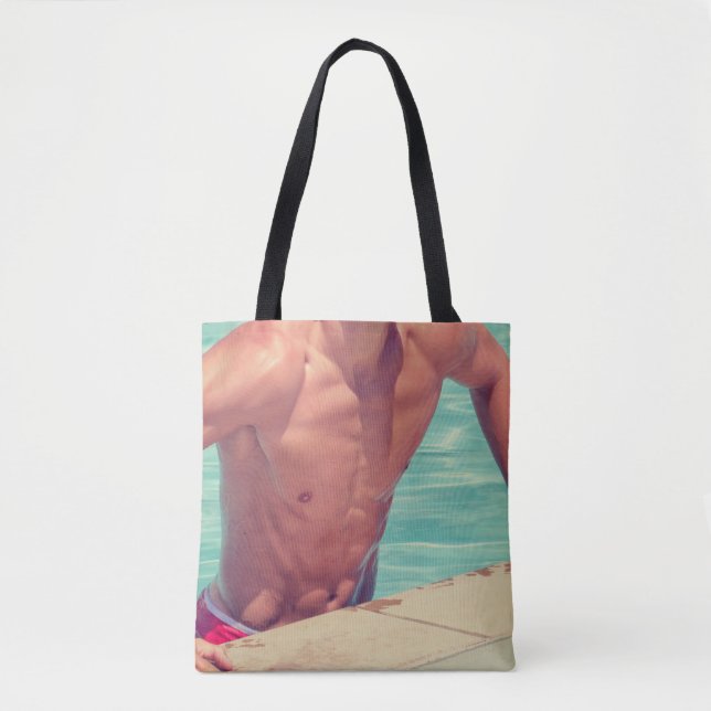 Tote Bag Piscine Hottie (Devant)