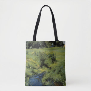 Tote Bag Piscine Medfield par Dennis Miller Bunker, Art Vin