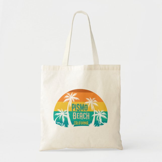 Tote Bag Pismo Beach Retro (Devant)