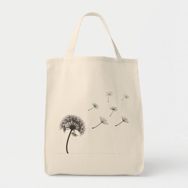 Tote Bag Pissenlit Fourre-tout (Devant)