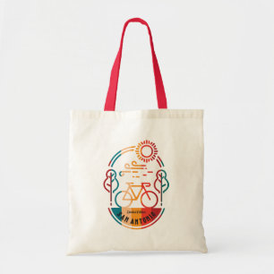 Tote Bag Piste cyclable Retro San Antonio.