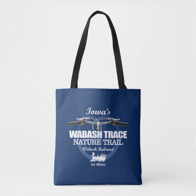Tote Bag Piste naturelle de la trace de Wabash (H2) (Devant)