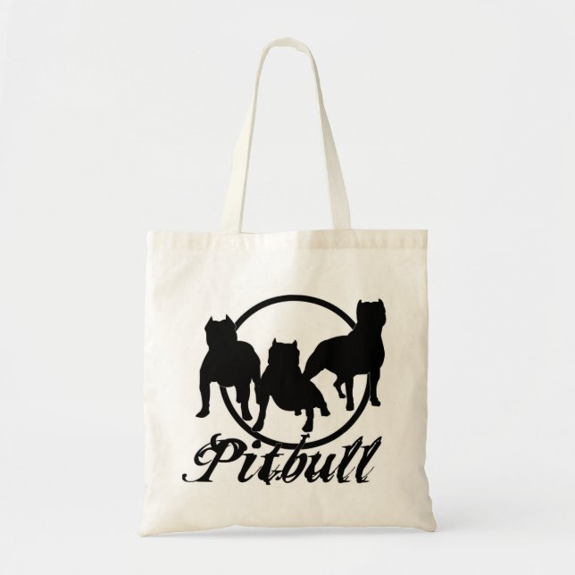 TOTE BAG PITBULL FOURRE-TOUT (Devant)