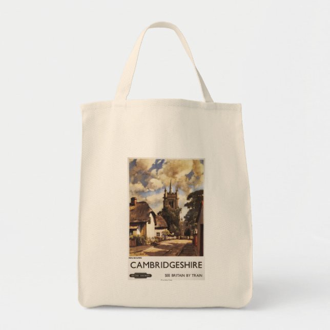 Tote Bag Pittoresque Country View British Railways Poster (Devant)