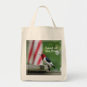 Tote Bag pivert Rouge-dirigé