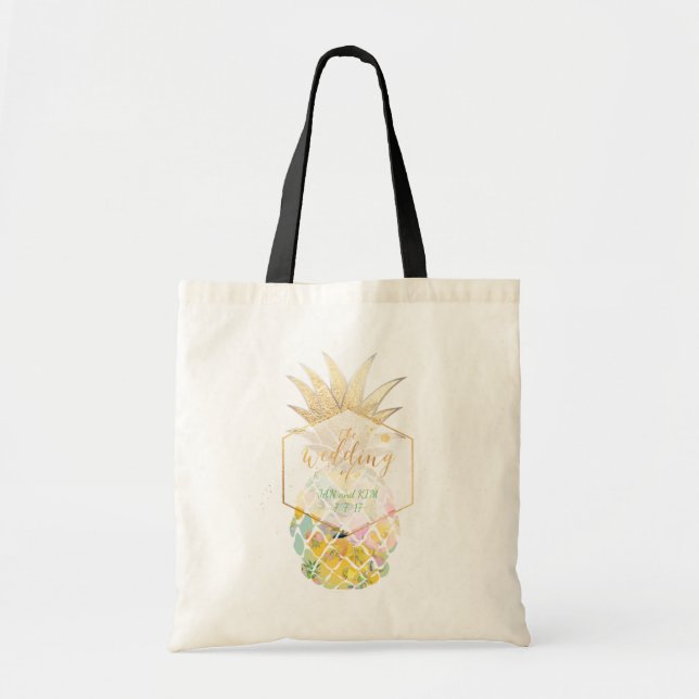 Tote Bag PixDezines Aloha Hawaiian (Devant)