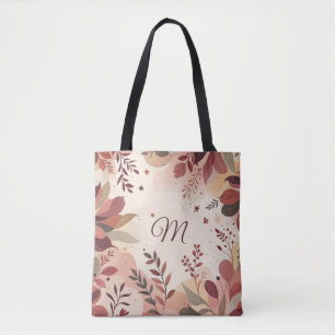 Tote Bag Pixel Bloom