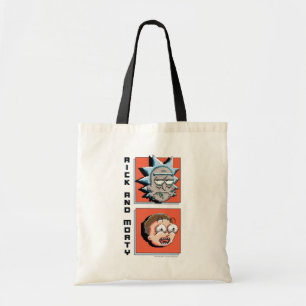 Tote Bag Pixelverse Rick and Morty Panel Graphic